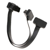OBD2 Kablo Araç 16 Pin 1 Erkek 2 Dişi Teşhis Uzatma Kablosu